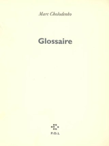 Glossaire - Marc Cholodenko