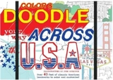 Colour & Doodle Your Way Across The USA - John Woodcock