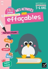 Mes activités effaçables, maternelle grande section, 5-6 ans - Alissia Waeles