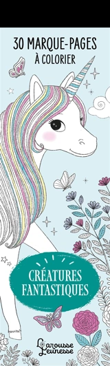 Créatures fantastiques : 30 marque-pages à colorier - Marie Margo