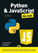 Python & JavaScript pour les nuls - John Mueller