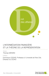 L'intermédiation financière et la théorie de la représentation - Thomas Gérard