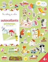 Autocollants Printemps : Avec 6 decors