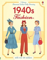 Historical Sticker Dolly Dressing 1940s Fashion - Rosie Hore