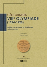 VIIIe olympiade (1924-1928) - Géo-Charles