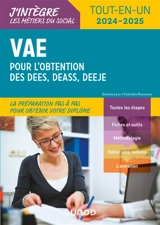 VAE pour l'obtention des DEES, DEASS, DEEJE : tout-en-un 2024-2025 - Daniela Lévy
