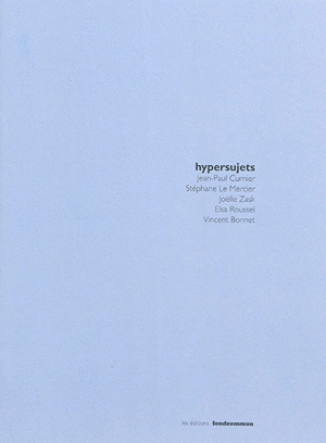 Hypersujets - Vincent Bonnet