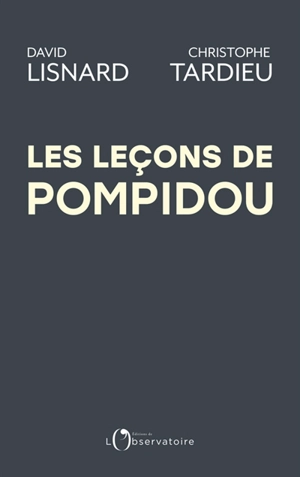 Les leçons de Pompidou - David Lisnard