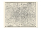 Plan de Turgot. Turgot map of Paris