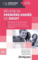 Réussir sa première année de droit - Raphaël Contini