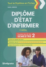 Diplôme d'Etat d'infirmier : toutes les UE du semestre 2 - Badia Jabrane
