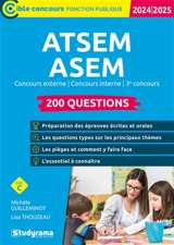 ATSEM, ASEM, préparer le concours : 200 questions, cat. C : 2024-2025 - Michèle Guilleminot