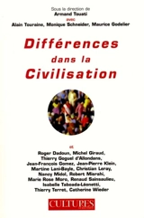 Différences dans la civilisation : actes du 2e congrès Sciences de l'homme et sociétés, Cannes, Palais des Festivals, 4-7 juillet 2001 - Congrès européen Sciences de l'homme et sociétés (02 ; 2001 ; Cannes, Alpes-Maritimes)