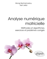 Analyse numérique matricielle : méthodes et algorithmes, exercices et problèmes corrigés - Mongi Benhamadou