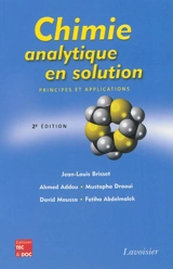 Chimie analytique en solution : principes et applications