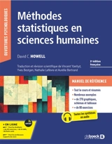 Méthodes statistiques en sciences humaines - David C. Howell