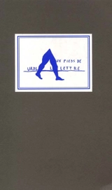 Aux pieds de la lettre : une exposition de l'Urdla