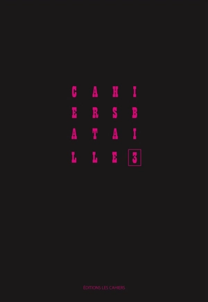 Cahiers Bataille, n° 3
