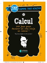 Calcul CE2, maths : plus de 75 jeux pour devenir un vrai ninja en calcul ! - Gareth Moore