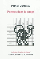 Poèmes dans le temps - Patrick Durantou