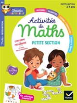 Activités de maths : petite section, 3-4 ans : conforme au programme - Evelyne Barge