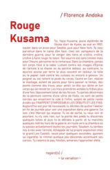 Rouge Kusama - Florence Andoka