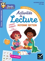Activités de lecture pour faire mes premiers pas en lecture ! : moyenne section, 4-5 ans : conforme au programme - Albert Cohen
