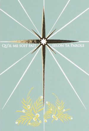 Image profession de foi « Qu'il me soit fait selon ta Parole » - AVM