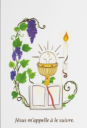 Image profession de foi « Jésus m'appelle à le suivre » - La Commanderie