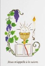 Image profession de foi « Jésus m'appelle à le suivre » - La Commanderie