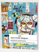 Jean-Michel Basquiat Wrapping Paper Book - teNeues Verlag