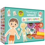 Le corps humain : mon petit coffret aimanté - Lydia Sanchez