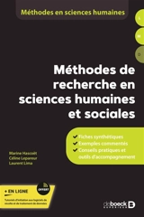 Méthodes de recherche en sciences humaines et sociales - Marine Hascoët