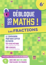 Les fractions : 6e - Lionel Lambotte
