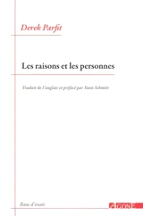 Les raisons et les personnes - Derek Parfit