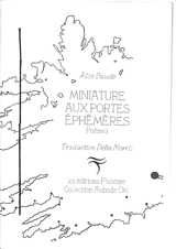 Miniature aux portes éphémères : poèmes - Alice Baude