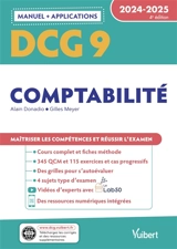 DCG 9, comptabilité : manuel + applications : 2024-2025 - Alain Donadio