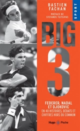 Big 3 : Federer, Nadal et Djokovic en 40 histoires, débats et chiffres hors du commun - Bastien Fachan