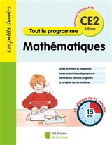 Mathématiques CE2, 8-9 ans : tout le programme : 60 séances de 20 minutes - Vincent Fontaine