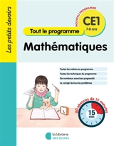 Mathématiques CE1, 7-8 ans : tout le programme : 60 séances de 20 minutes - Vincent Fontaine