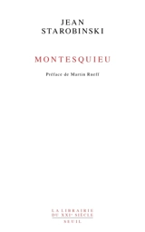 Montesquieu - Jean Starobinski
