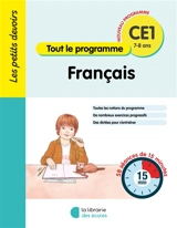 Français CE1, 7-8 ans : tout le programme : 58 séances de 20 minutes - Brigitte Guigui