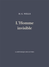 L'homme invisible - Herbert George Wells