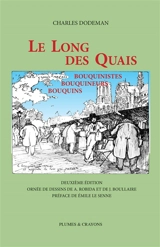 Le long des quais : Bouquinistes, bouquineurs, bouquins : - Illust. d'Albert Robida - Charles Dodeman