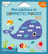 Animaux de la mer : mes tableaux en gommettes mousse - Isabelle Jacqué