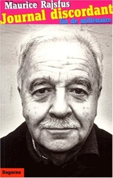 Journal discordant : fin de millénaire - Maurice Rajsfus