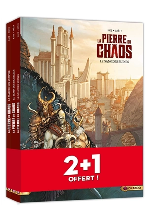 La pierre du chaos : pack promo vol. 1 à 3 - Gabriel Katz