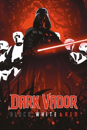 Star Wars : Dark Vador : black, white & red (variant) - Leonard Kirk