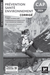 Prévention santé environnement CAP : corrigé - Sylvie Crosnier