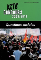 Questions sociales - Jean-Philippe Cavaillé